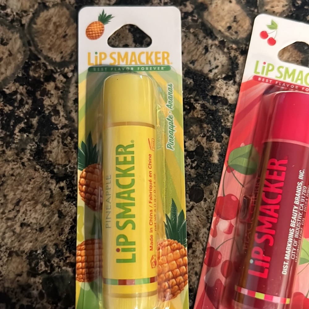Copy listing Lip Smacker (3) Pack Set Pineapple, Black Cherry & Tangerine - Picture 2 of 3